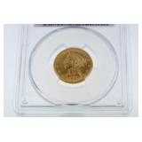 1897 $5 Gold PCGS MS62 Gold Liberty Head