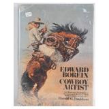 Signed Edward Borein book by Harold Davidson