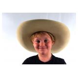 Stetson flat rim felt  hat -  Western type