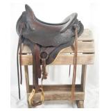 Rare Historic Walker-Wade saddle