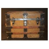 Antique travel  trunk
