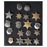 18 Old West and Western Badges