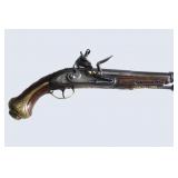 Rare 18th Spanish Flintlock  Pistol by Joseph Deop