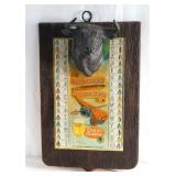 Carta Blanca Beer Advertising plaque w Bullhead