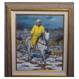 Duward Campbell oil on panel - 1951