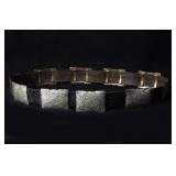 Navajo Concho belt - 10 sterling conchos