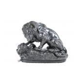 Bronze of Lion & snake by Antoine Louis Barye