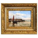 Eugene Louis Boudin (1824-1898) oil on panel