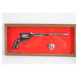 Bunt line pistol w Marshall Dodge City Badge