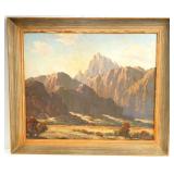 Joe Frey (1892-1977) Oil on Canvas Landscape