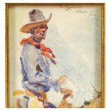 Edward Borein (1872-1945) Monotype