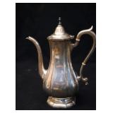 Antique Spaulding Sterling chocolate coffee pot