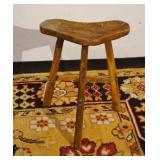 Antique Early American 3 Leg Milk Stool