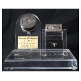 Edward H. Bohlin steer head concho presentation