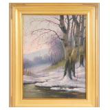 Emile Gruppe (1896-1978) Oil on Canvas Landscape