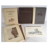 Edward Borein "Etchings of the West" + Books -3