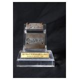 Edward H Bolin Buckle Scroll Dye Presentation 1930