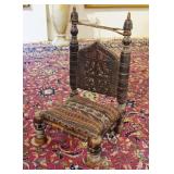 19th century Nuristan Ceremonial chair