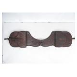 Antique Basket weave saddle bags