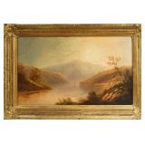 Jasper Francis Cropsey (1823-1900) River Landscape
