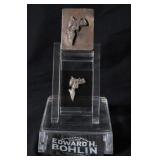 Edward H. Bohlin Leather & Silver dye