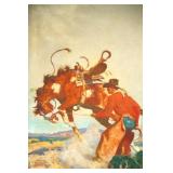 Arthur R. MItchell  1889-1977  O/C 33" X22"