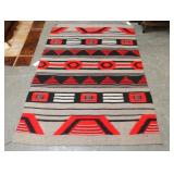 Navajo rug weaving  73" x 46.5"