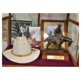 Luis Ortega Collection Rawhide hatband  CHF award