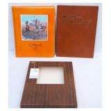 2 Charles Russel Books - presented to Luis Ortega