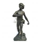 Tiffany Bronze of David by G.F. Michel (1851-1924)