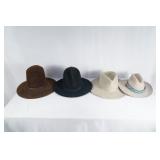 4 Cowboy hats -