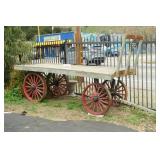 Antique Rail Way Baggage Wagon - 10