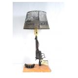 Western cowboy Six shooter lamp
