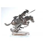 Frederick Remington bronze - Cheyenne Warrior