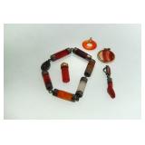 Collection of Vintage Agate Jewelry