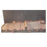 Persian Baluch  saddle rug w tassels