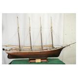 Helen Barnet Gring SAILING SHIP MODEL