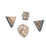 Edward Bohlin Sterling Rancho Visitadore shirt set