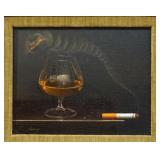 Teimur Amery (1958 - ) oil on canvas - Stillife