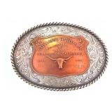 Vintage Edward Bohlin Sterling Belt BucklE (7OF10)