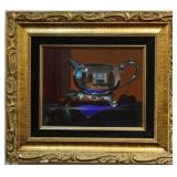 Stanley M. Brice stillife oil on canvas