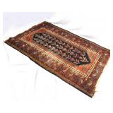 An Antique Caucasian Shirvan Area Rug, 76.5' x 47