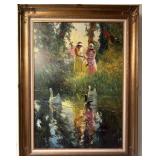 Robert Hagan Oil on Canvas