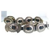 Harold Smith Royston Navajo sterling concho belt