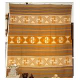 Outstanding Navajo" Wide Ruins" Weaving 80" x 98"