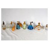 Collection of Vintage Perfume Atomizers