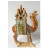 Tang Dynasty Style Sancai Glaze Ceramic Camel