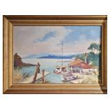 Elva Welch (1870-1962) oil on canvas