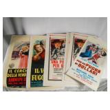Six Period Spaghetti Western Movie Posters