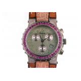 Kutchinsky Hippocampe Pink Sapphire Watch 38mm
